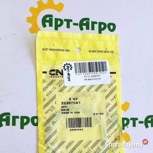 222675A1 Uszczelka grubości 0635 mm MX310 CNH sprzedam