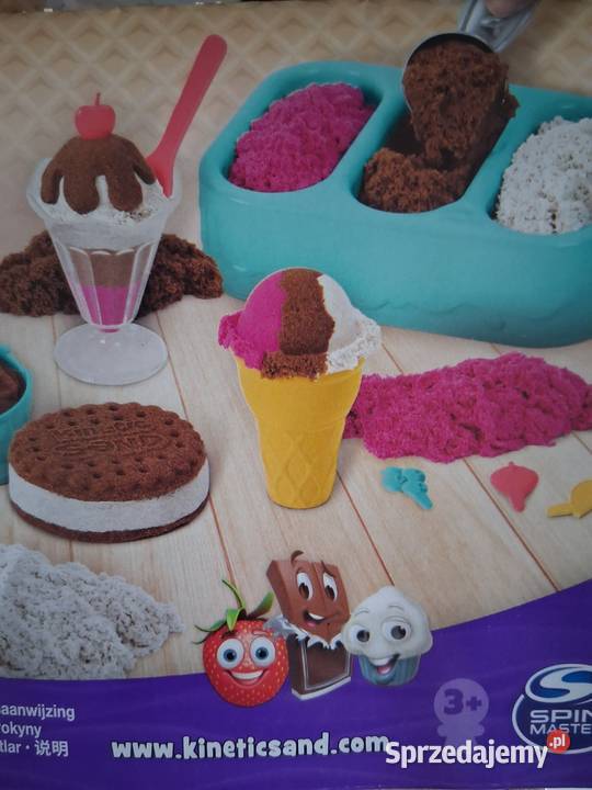 Kinetic Sand Piasek Kinetyczny Pachnące Lody Brzozów