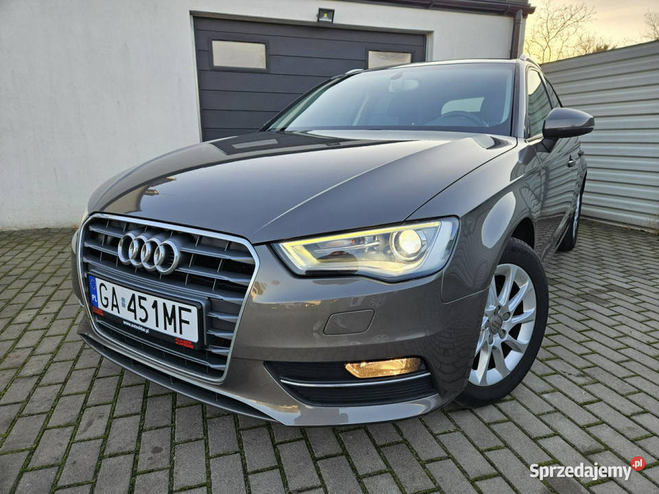 Audi A3 14 TFSi 125 xenon BEZWYPADEK 5 drzwi A3 Gdynia sprzedam