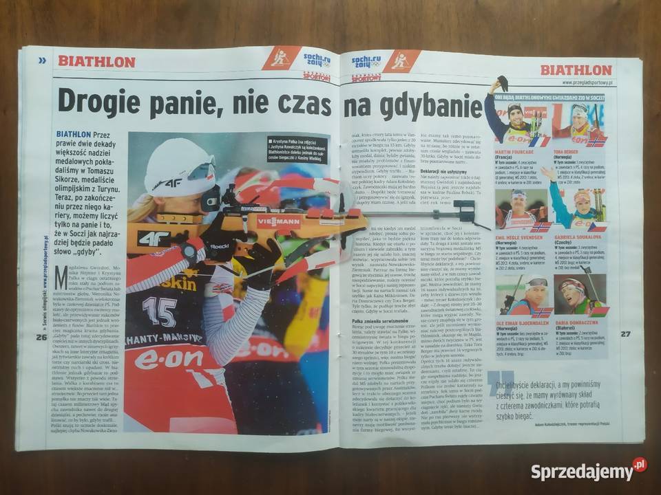 Skarb kibica igrzyska olimpijskie Sochi 2014 Czasopisma łódzkie Łódź