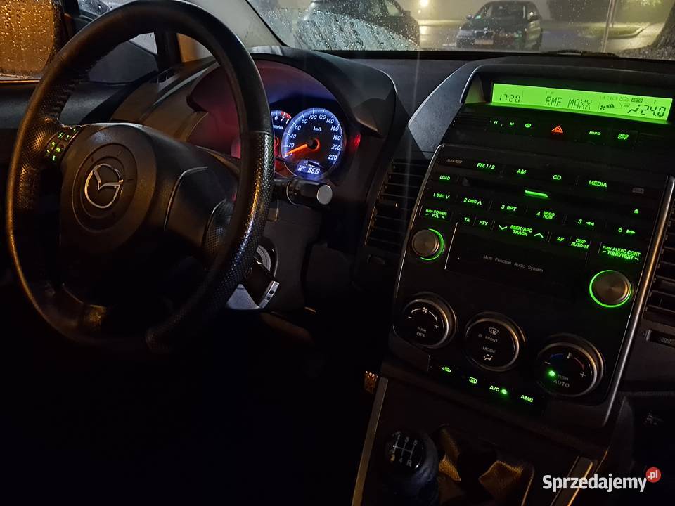 Mazda 5 benzyna 7 miejsczadbana Zielona Góra sprzedam