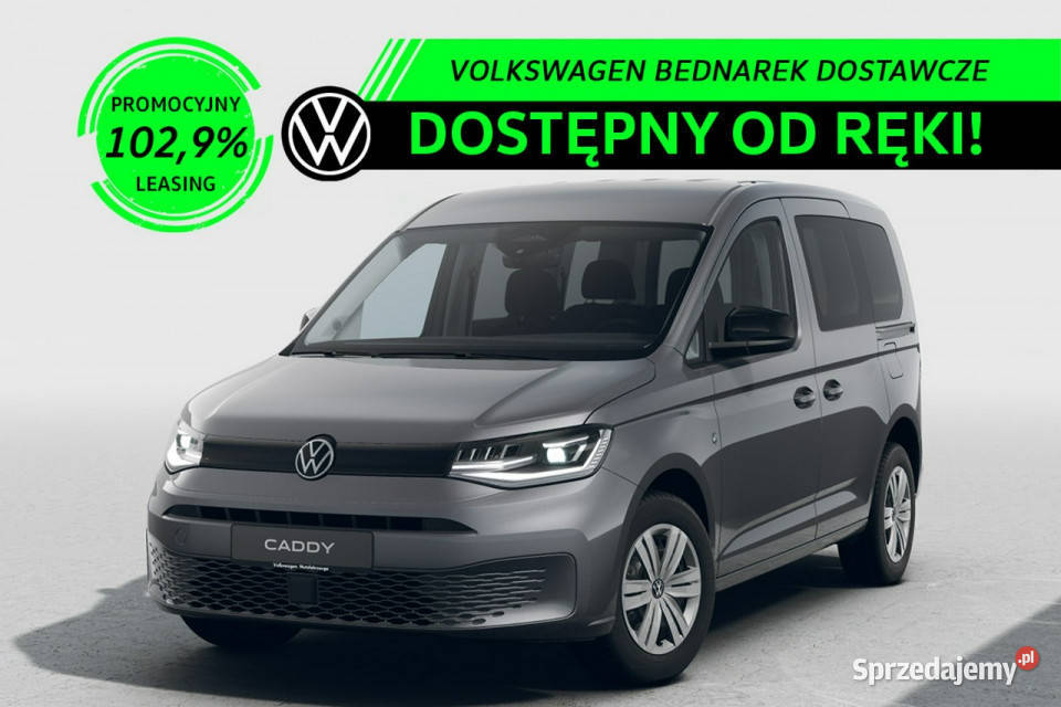 Volkswagen Caddy Trend 20 TDI 122 DSG 2755mm diesel Łódź