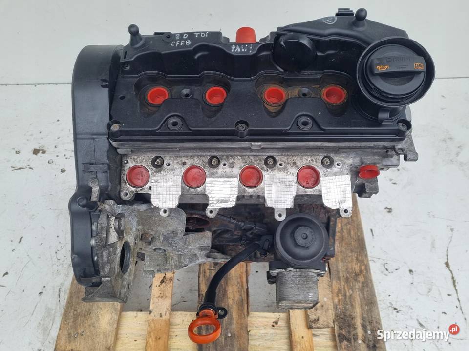 SILNIK VW EOS 20 TDI 140 ładnie pali CFFA CFFB lubelskie