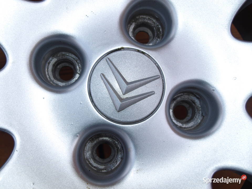 Citroen felgi alufelgi 15 oryginalne 3 sztuki aluminiowe wielkopolskie Kalisz