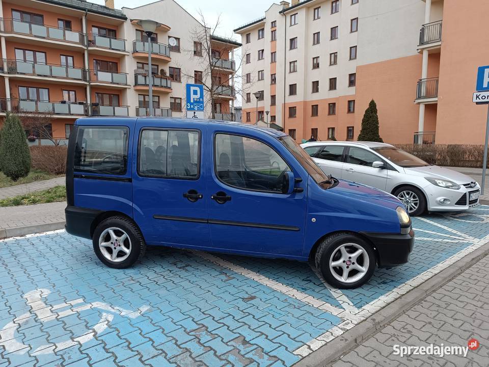 Fiat Doblo 12 8V 65 LPG GAZ mazowieckie Żyrardów