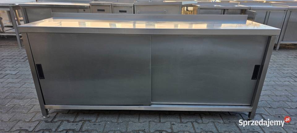 Stół Gastro z Szafką Drzwi Suwane 2006085 M1310 Nowe Skalmierzyce