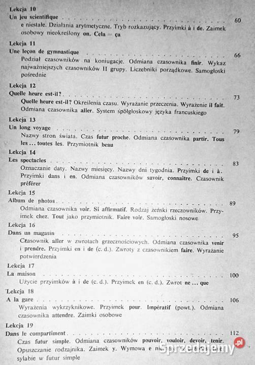 Mówimy francusku Antoni Płatkow Mieczysław Pozostałe lubelskie