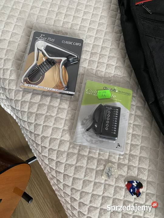 Zestaw Gitara Alvaro 20 stojak pokrowiec stroik Alvaro Warszawa