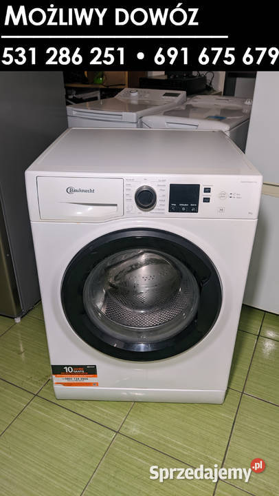 Pralka Bauknecht pojemność 8 1400 obrmin Pralki i suszarki