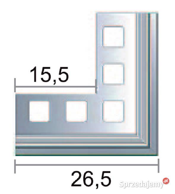 Narożnik do krawędzi tarasu gruby mocny Lublin