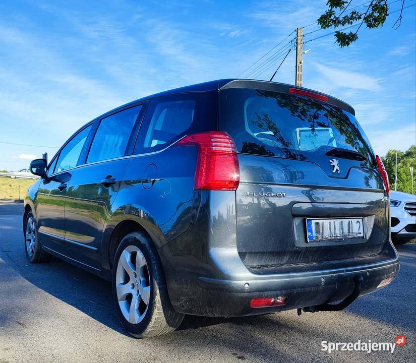 Ładny nie zgnity Peugeot 5008 16 benzyna LPG hak Samochody osobowe