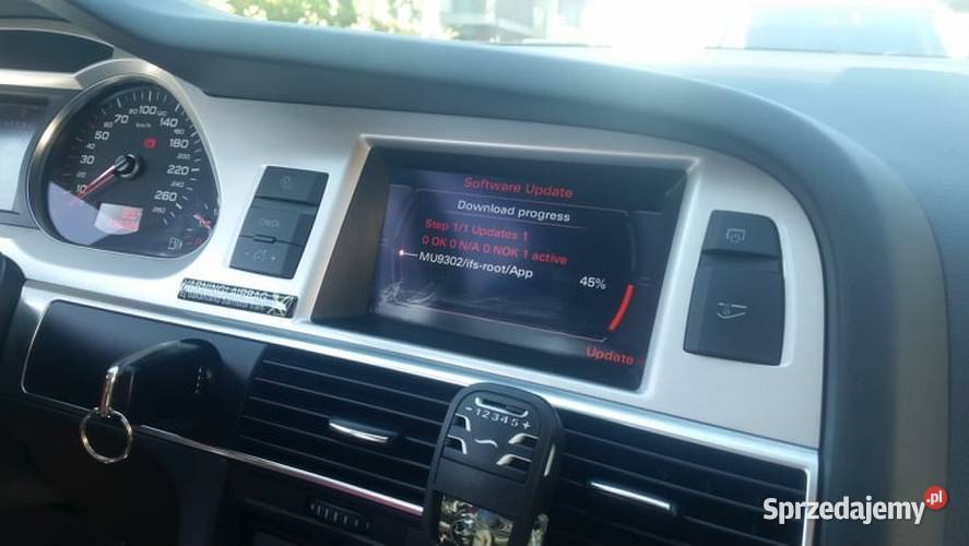 Polskie menu Audi A6 C6 Q7 MMI 3G radio BBT łódzkie