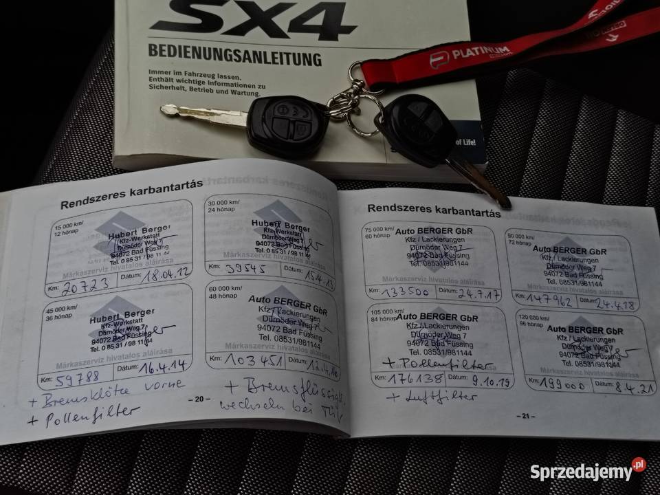 Suzuki SX4 benzynka super stan Wieliczka