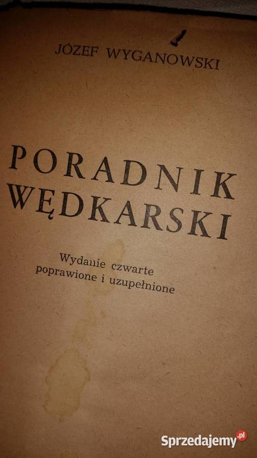 Poradnik wędkarski J Wyganowski Tajemnice lubelskie Puławy