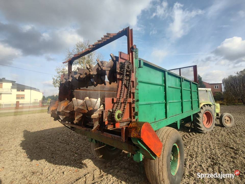 Rozrzutnik obornika nadstawki coutand 8t