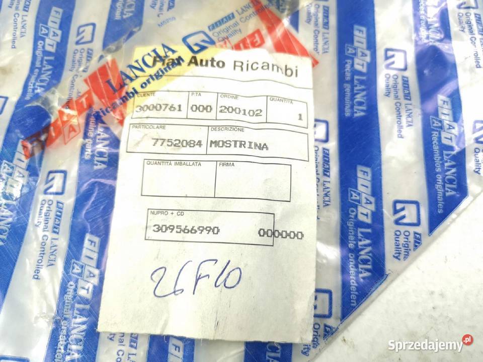 RÓG PODSZYBIA PRAWY FIAT TEMPRA 8996 ORYGINAŁ sprzedam
