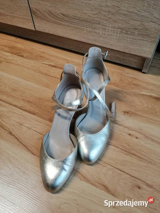 Buty ślubne złote r 37 Częstochowa