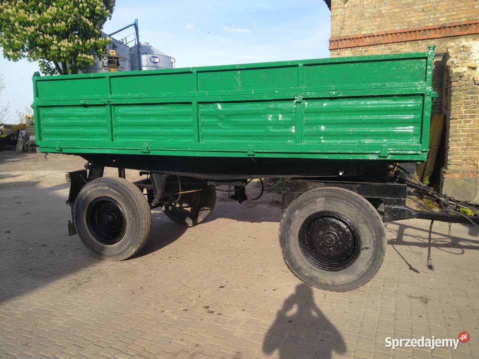 Przyczepa D47a zarejestrowana Poznań