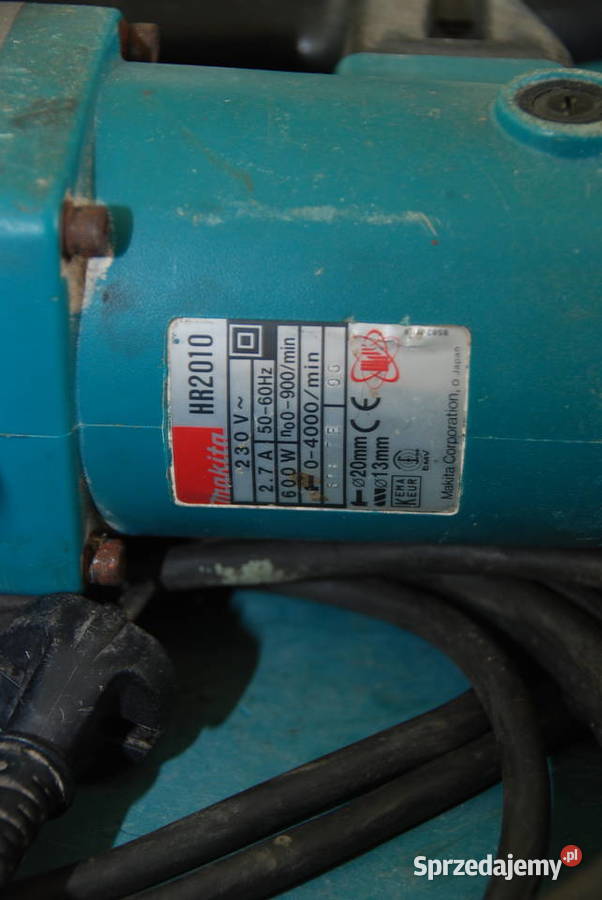 Wiertarka Udarowa 600 Watt MAKITA HR 2010 SDS Warszawa