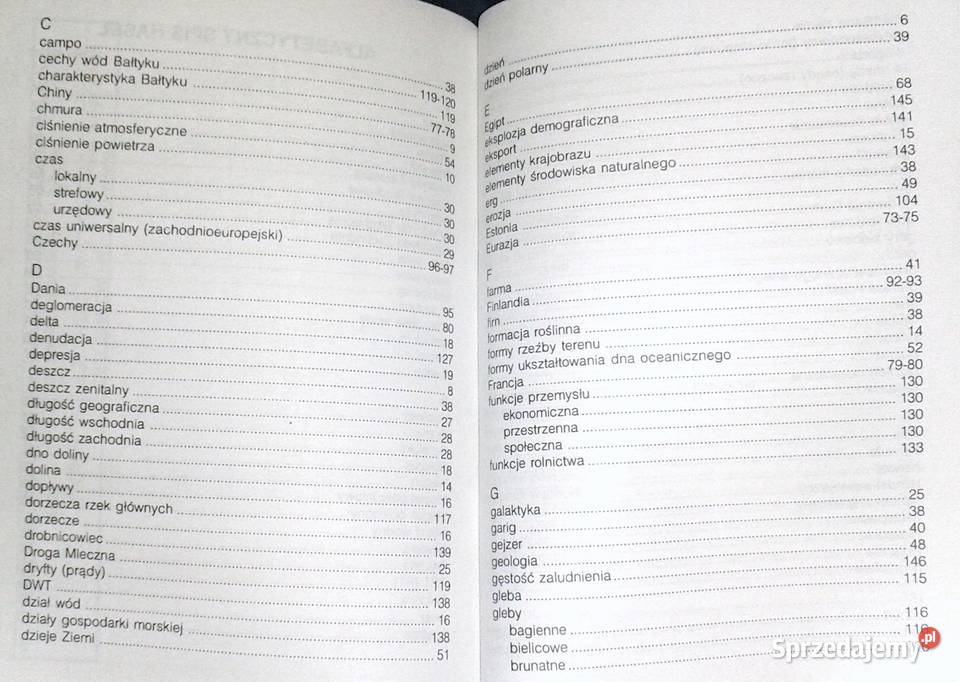 Geografia książka pomocnicza do nauki w szkole Chełm