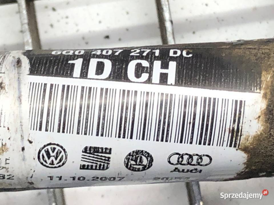 PÓŁOŚ LEWY PRZÓD VW POLO IV 9N 14 70 0114