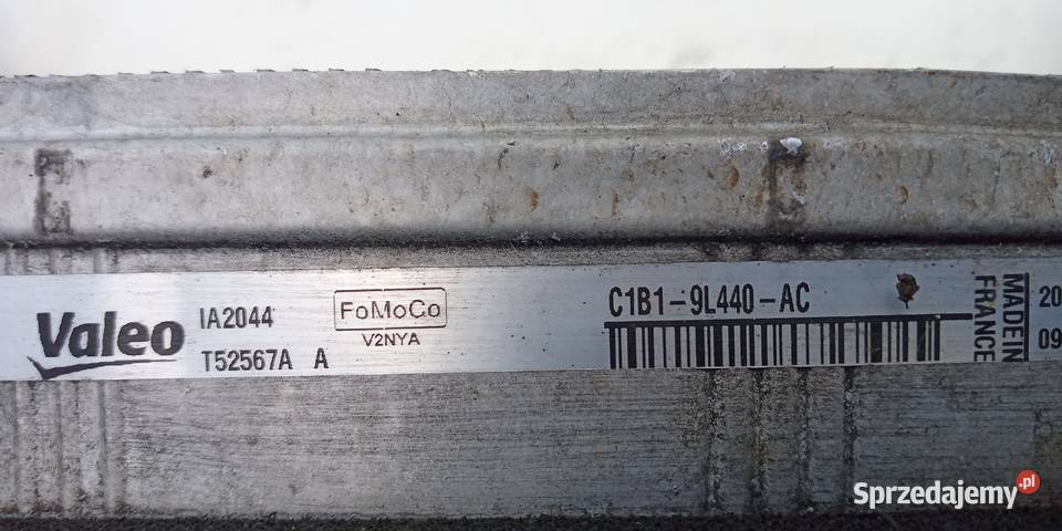 FORD ECOSPORT FIESTA MK7 10 CHŁODNICA osobowe sprzedam