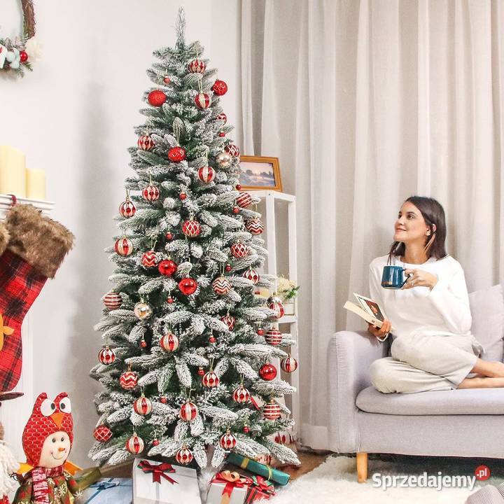 Choinka sztuczna z oświetleniem Yorbay O025