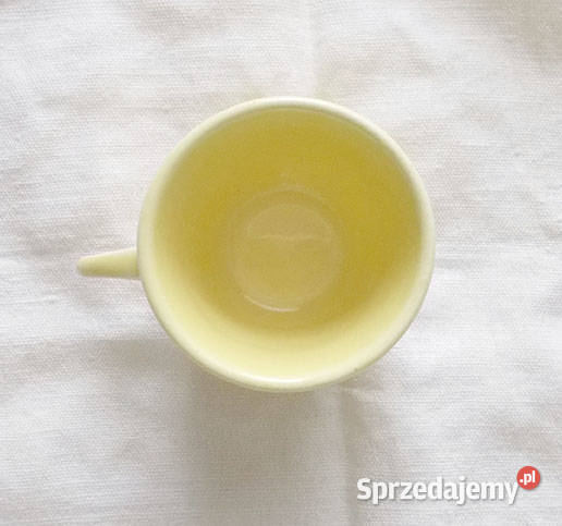 prl filiżanka Czechosłowacja żółte filiżanki prl