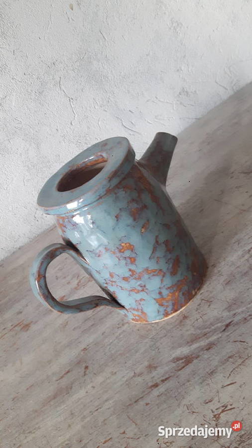 Dzbanek ceramiczny ręcznie wykonany Antyki, Sztuka, Kolekcje mazowieckie Otwock sprzedam