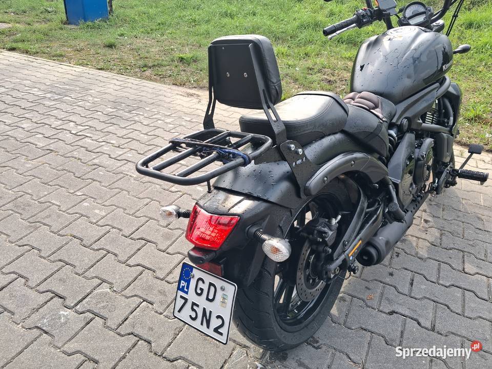 Kawasaki Vulcan 650 S niski przebieg książka Gdańsk