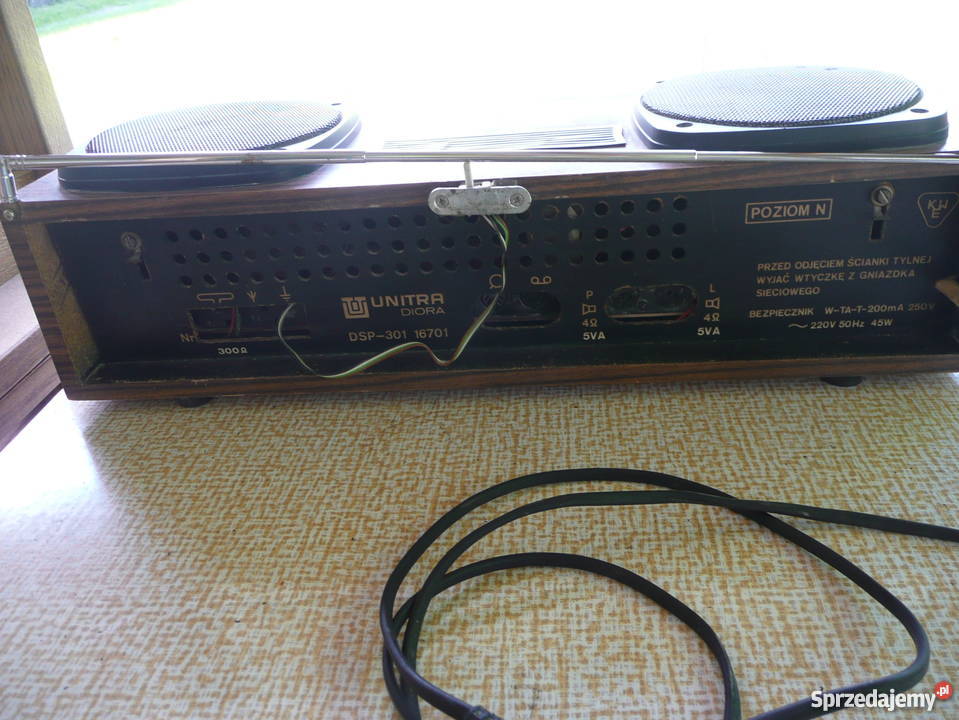 Stare radio Unitra Diora Duet DSP301 Nisko sprzedam