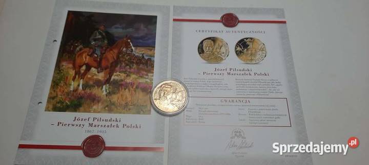 Medal Wielcy Polacy Józef Piłsudski K12 Warszawa