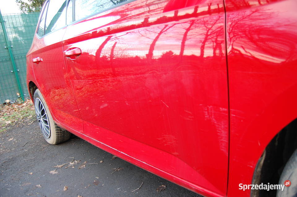 SKODA FABIA 10 75 czerwony Lubin