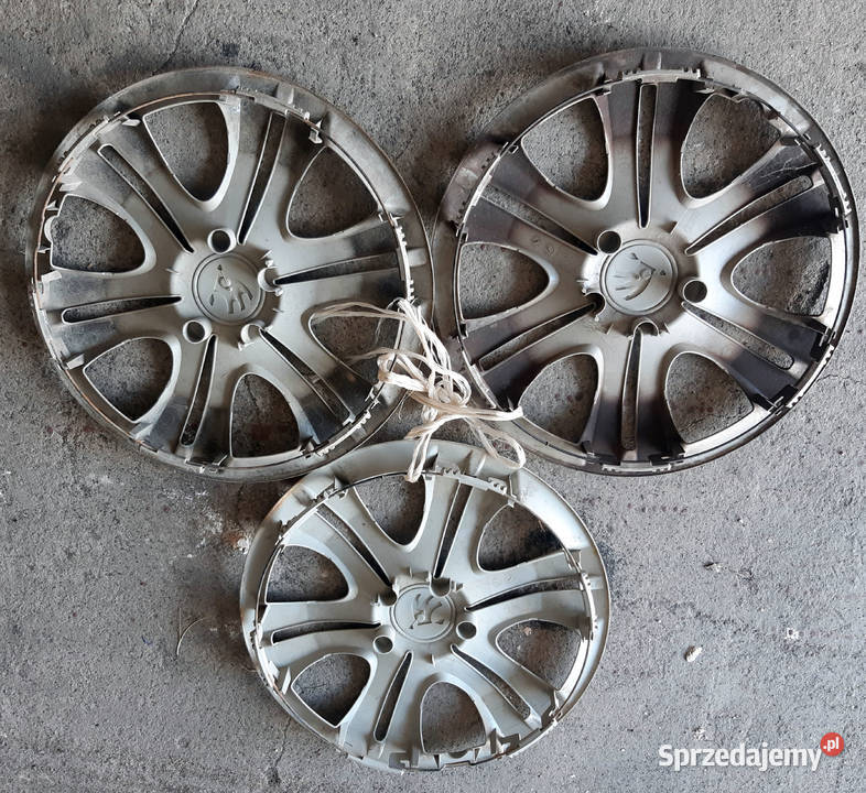 3 kołpaki Skoda 15 oryginalne Ełk sprzedam