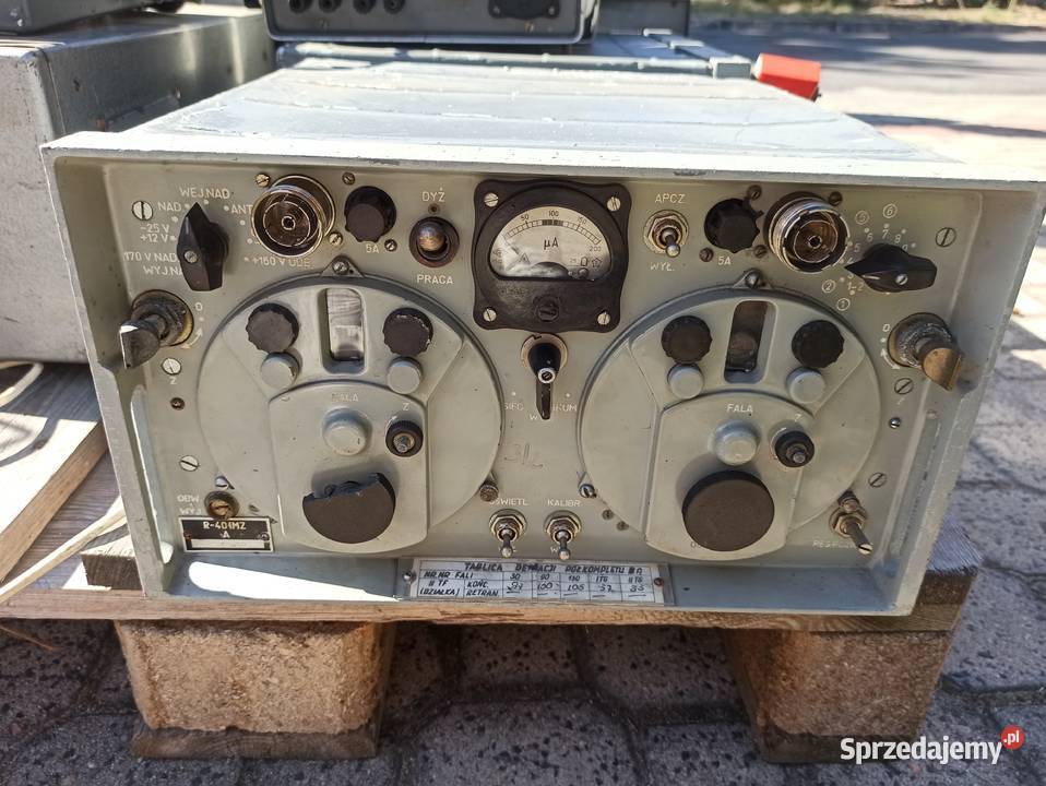 Panel radiolinii radiostacji R401MZ A Militaria Skierniewice sprzedam