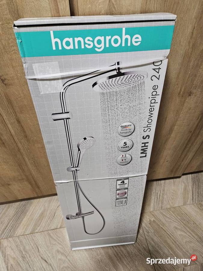 Hansgrohe LMH S Showerpipe 240 Nowe Wągrodno sprzedam