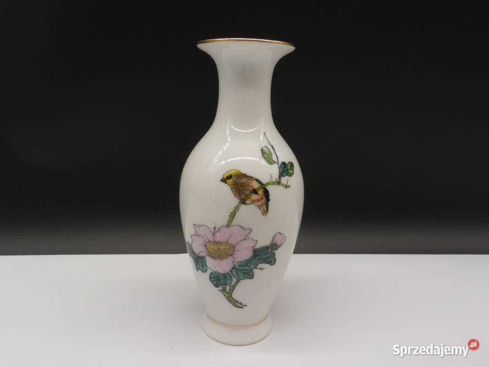 Chiński Wazon Porcelanowy Ręcznie Malowany Porcelana i szkło sprzedam