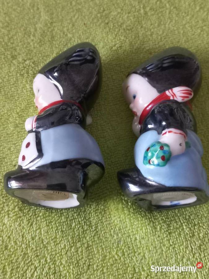 Figurki porcelanowe solniczka pieprzniczka kujawsko-pomorskie Toruń