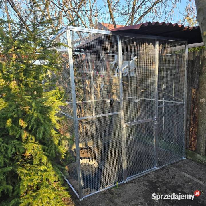 Klatki woliery wyloty aluminiowe sprzedam