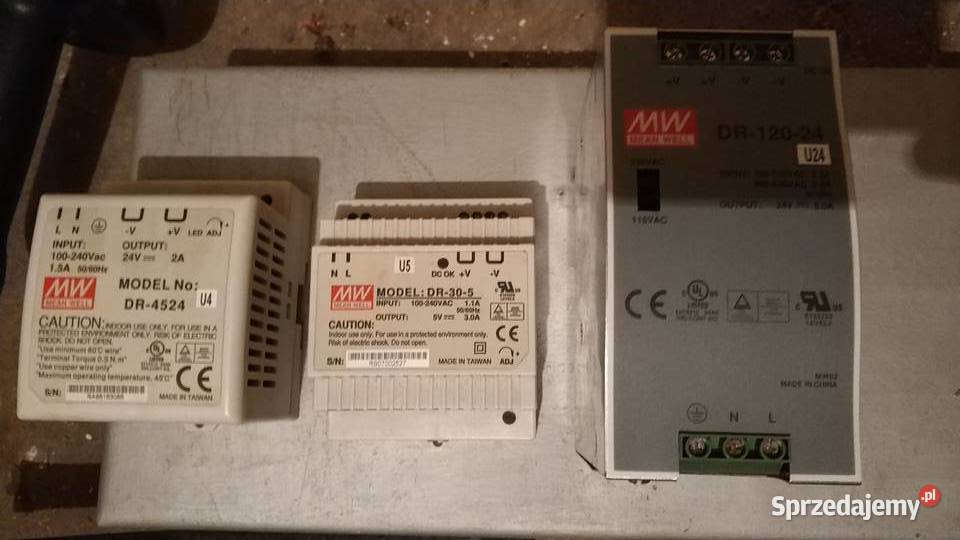 pakiet zestaw zasilacz impulsowy mean well Jarosław