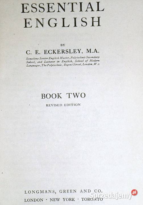 Essential English for Foreign Students 2 C E miękka Chełm