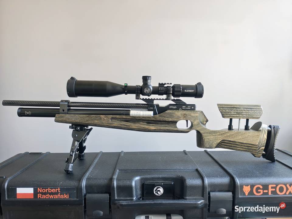 Walther LGM2 PCP topowa konfiguracja zadbany 25 Sporty strzeleckie i myślistwo Kęty