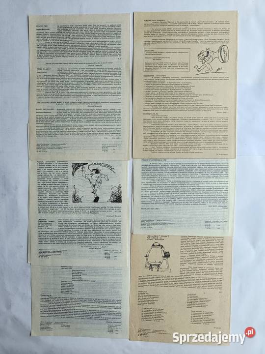 NSZZ Solidarność Biuletyn Informacyjny Wolny sprzedam