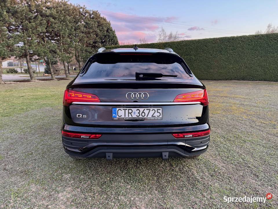 Audi Q5 Sportback 40 TFSI mHEV Quattro Advanced elektryczne szyby Toruń