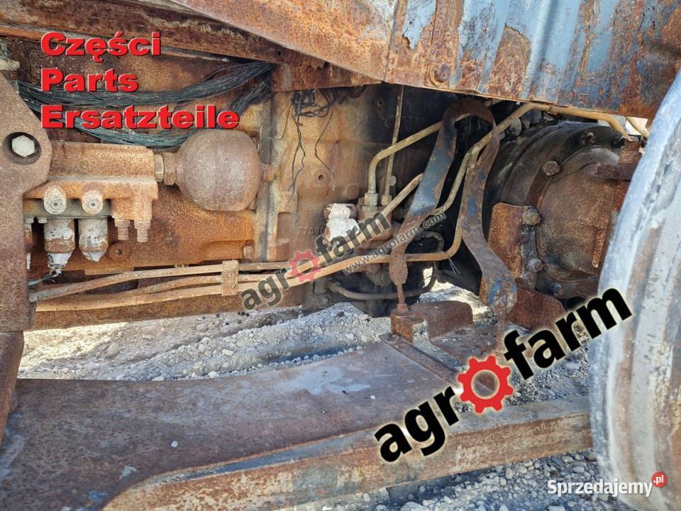 Holland T5040 części skrzynia biegów silnik Do ciągników Byków sprzedam