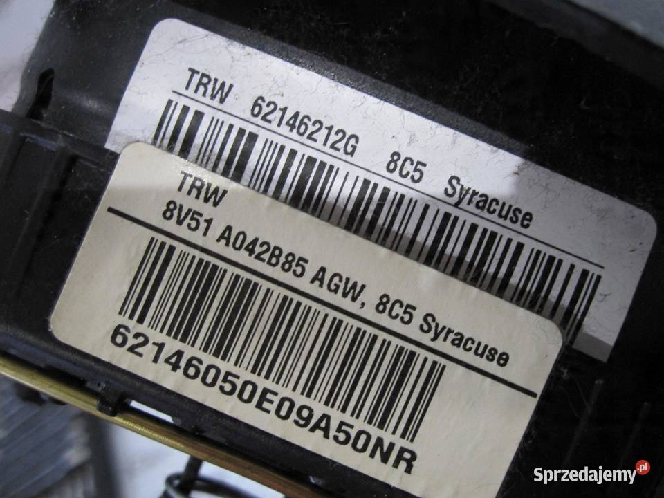 FORD FIESTA MK7 VII AIRBAG poduszka kierowcy osobowe