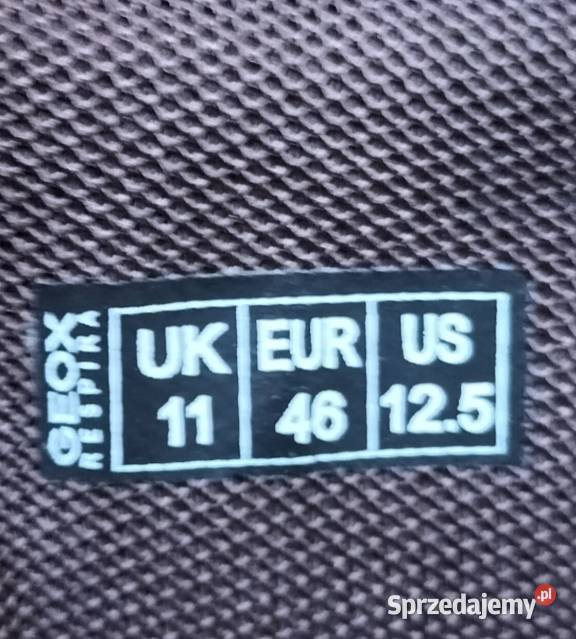 Buty Męskie Geox Skóra 46 Wałbrzych