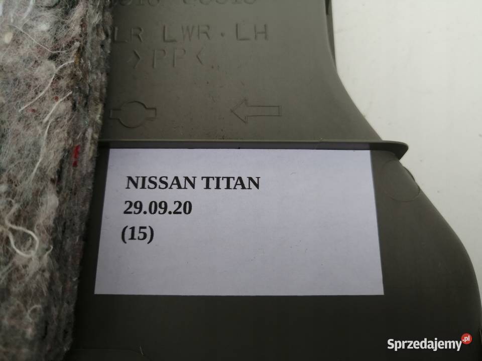 LISTWA OSŁONA DOLNA SŁUPKA NISSAN TITAN ARMADA Nowy Tomyśl