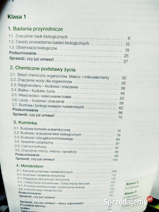 Biologia na czasie 1 podręczniki ponadpodstawowe