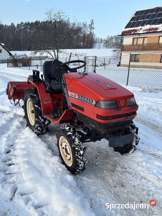Japoński traktorek Yanmar ke3 14 koni 4x4